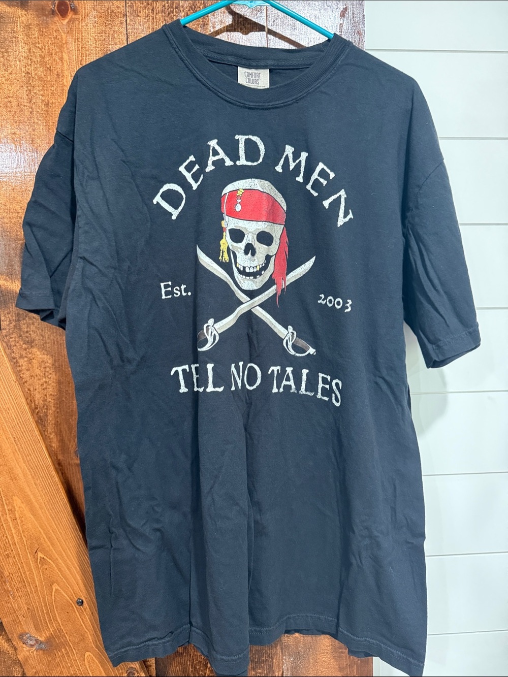 Disney-Pirates of the Caribbean-mens Comfort color